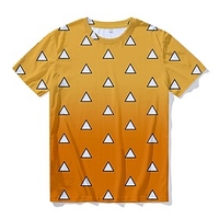 Inspired by Demon Slayer: Kimetsu no Yaiba Agatsuma Zenitsu 100% Polyester Anime Cartoon Harajuku Graphic Kawaii Print T-shirt For Men