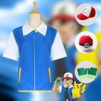Inspired by Pocket Little Monster Cosplay Anime Cosplay Costumes Japanese Cosplay Suits Top Gloves Hat For Men