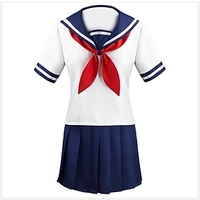 Inspired by Yandere Simulator Ayano Aishi Anime Cosplay Costumes Japanese Cosplay Suits School Uniforms JK Top Skirt Bow Tie For Women