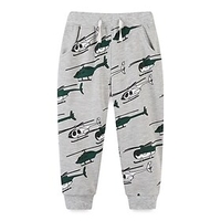 Kids Boys Pants Gray Cute Spring School