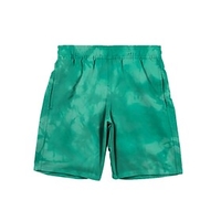 Kids Boys Shorts Green Tie Dye 3D Print Spring Summer 3-12 Years Street / Active / Streetwear