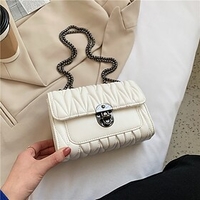 lingge small fragrant wind chain bag 2021 new tide fold bag shoulder bag messenger bag small bag female wholesale