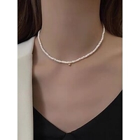 Pearl Necklace Classic Hope Elegant Rustic Classic Modern Imitation Pearl White 45 cm Necklace Jewelry 1pc For Party Evening Street Masquerade Birthday Party B