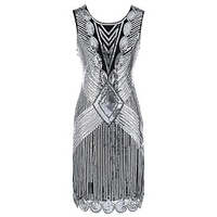 The Great Gatsby Charleston Roaring 20s 1920s Sparkle Shine Roaring Twenties Cocktail Dress Flapper Dress Dress Cocktail Dress Prom Dress Women