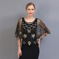 The Great Gatsby Roaring 20s 1920s The Great Gatsby Cocktail Dress Vintage Dress Party Costume Masquerade Halloween Costumes Prom Dresses Women