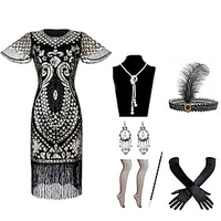 The Great Gatsby Roaring 20s The Great Gatsby Cocktail Dress Vintage Dress Dress Halloween Costumes Prom Dresses Women
