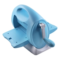 Inloveart Hand Knurling Machine Die Cutting Machine for Crafts & Card Making (Blue)