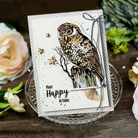 Inloveartshop Fairy, Owl, Bunny Dies with Stamps Set