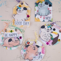 Magic Cute Dogs Stamps