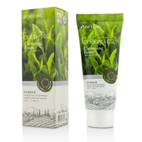 3W Clinic - Cleansing Foam - 100ml - Green Tea