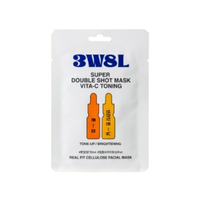 3W8L - Super Double Shot Mask Vita-C Toning - 1pc