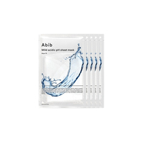 Abib - Mild Acidic pH Sheet Mask - Aqua Fit - 1pc (5ea) Set