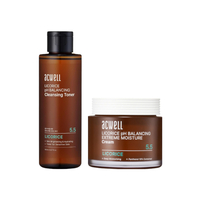 ACWELL - Licorice pH Balancing Cleansing Toner - 150ml + Extreme Moisture Cream - 55ml Set