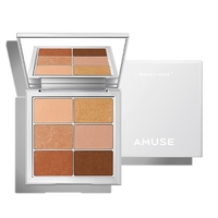 Amuse - Eye Vegan Sheer Palette - 1.6g*6 - 01 Sheer Nude