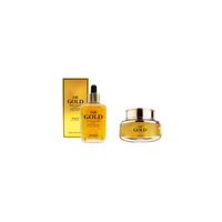 ANJO - 24K Gold Prime Ampoule - 90ml (1ea) + 24K GOLD Cream - 50g (1ea) Set