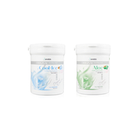 Anskin - Modeling Mask - (240g) - Cool-Ice (1ea) + Aloe (1ea) Set