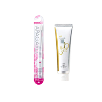 APAGARD - Premio Toothpaste - 53g (1ea) + APAGARD - Crystal Toothbrush - 1pc - Random Color (1ea) Set