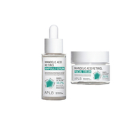 APLB - Mandelic Acid Retinol Ampoule Serum - 40ml & Facial Cream - 55ml Set