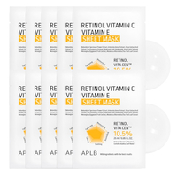APLB - Retinol Vitamin C Vitamin E Sheet Mask (10ea) Set