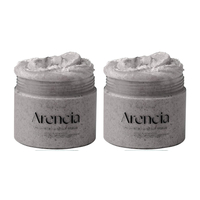 Arencia - Fresh Cloud Body Scrub - 260g - Black Tea & Yuzu (2ea) Set