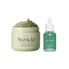 Arencia - Fresh Green Rice Mochi Cleanser - 120g & Holy Hyssop Serum 12 - 30ml Set