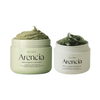 Arencia - Fresh Green Rice Mochi Cleanser - 120g & Holy Hyssop Serum 30 - 50ml Set