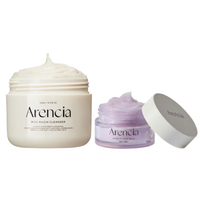 Arencia - Fresh Rice Mucin Mochi Cleanser - 120g & Hyssop Fume Balm - 30g Set