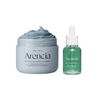 Arencia - Fresh Royal Blue Rice Mochi Cleanser - 120g & Holy Hyssop Serum 12 - 30ml Set