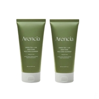 Arencia - Green Tea + LHA Deep Pore Rice Cake Cleanser - 150ml (2ea) Set