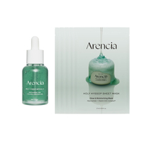 Arencia - Holy Hyssop Serum 12 - 30ml & Sheet Mask - 5pcs Set