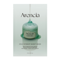 Arencia - Holy Hyssop Sheet Mask - 5pcs