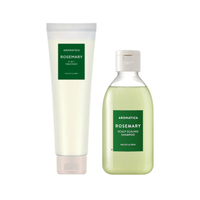 aromatica - Rosemary Hair Thickening Conditioner - 180ml (1ea) + Rosemary Scalp Scaling Shampoo - 100ml (1ea) Set