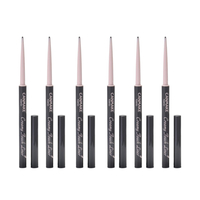 CANMAKE - Creamy Touch Liner - 0.08g - 01 Deep Black (6ea) Set