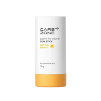 Care Zone - Light Fit Velvet Sun Stick SPF50+ PA++++ - 39g