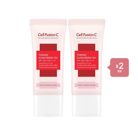 Cell Fusion C Toning Sunscreen 100 SPF50+ / PA++++ - 35ml / 2pcs (2ea) Set