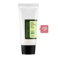 COSRX Aloe Soothing Sun Cream (10ea) Set