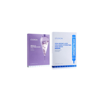 EAORON - Hyaluronic Acid Collagen Hydrating Face Mask 5pcs + Miracle Soothing Mask 5pcs Set