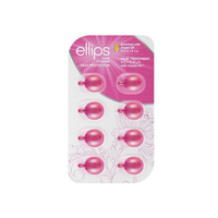 ELLIPS - Hair Vitamin Heat Protection - 8pcs - Hair Treatment (Pink)