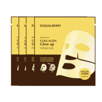 EQQUALBERRY - Collagen Glow Up Hydrogel Mask - 4ea