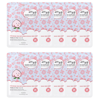 esfolio - Pure Skin Essence Mask Sheet - 25ml*1pc - Hyaluronic Acid With Peach (10ea) Set