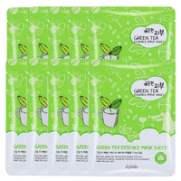 esfolio - Pure Skin Essence Mask Sheet - 25ml*1pc - Green Tea (10ea) Set