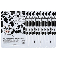 esfolio - Pure Skin Essence Mask Sheet - 25ml*1pc - Milk (10ea) Set