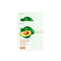 EUNYUL - Natural Moisture Mask Pack - Avocado - 10pcs set