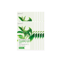 EUNYUL - Natural Moisture Mask Pack - Green Tea - 10pcs set