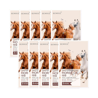 EUNYUL - Natural Moisture Mask Pack - Horse Oil - 1pc (10ea) Set