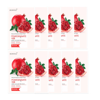 EUNYUL - Natural Moisture Mask Pack - Pomegranate - 10pcs
