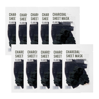 EUNYUL - Purity Charcoal Sheet Mask - 10pcs set
