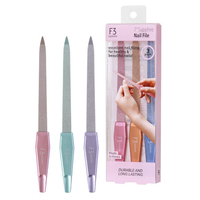 F3 SYSTEMS - Sapphire Nail Files - 1set - Onix Color