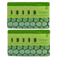Farm Stay - Visible Difference Mask Sheet - Cucumber - 10pc