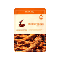 Farm Stay - Visible Difference Mask Sheet - Red Ginseng - 1pc